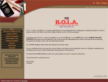Tablet Screenshot of holalabor.com